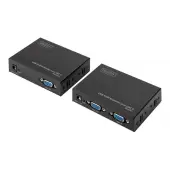 DIGITUS DS-51201 KVM Extender USB 1 Local + 1 Remote User up to 200M CAT5 UTP resolution 1920x1080 at 60Hz