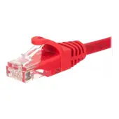 NETRACK BZPAT26R Netrack patchcord RJ45, osłonka zalewana, kat. 6 UTP, 2m czerwony