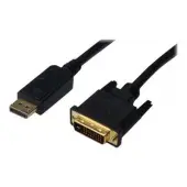 ASM AK-340301-030-S ASSMANN Kabel Displayport 1.1a z zatrzaskiem Typ DP/DVI-D (24+1) M/M czarny 3m