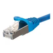 NETRACK BZPAT10FB Netrack patchcord RJ45, osłonka zalewana, kat. 5e FTP, 10m niebieski