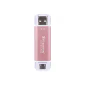 TRANSCEND ESD310P 2TB External SSD USB 10Gbps Type C/A Pink