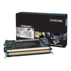 LEXMARK C746H3KG Toner Lexmark black korporacyjny 12000 str. C746dn / C746dtn / C746n / C74