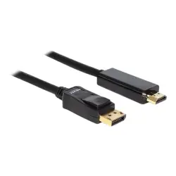 DELOCK 82587 Delock kabel Displayport (M) -> HDMI (M) 2m gold