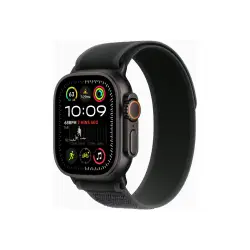 APPLE Watch Ultra 2 GPS + Cellular 49mm Black Titanium Case with Black Trail Loop - M/L