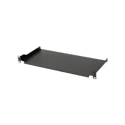 INTELLINET Półka Rack 19 1U 200 mm max. 25 kg pełna metal czarna