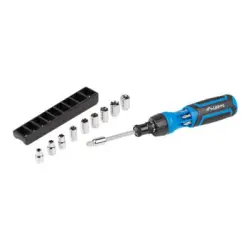 LANBERG toolkit ratchet screwdriver with extension bar 9 sockets 6 bits