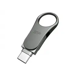 SILICON POWER Pamięć USB Mobile C80 32GB USB 3.0 Type-C Srebrna