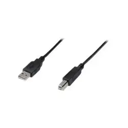 ASSMANN USB 2.0 connection cable type A - B M/M 0.5m USB 2.0 conform bl