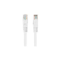 LANBERG Patchcord Cat.6 UTP 0.25m white 10-pack