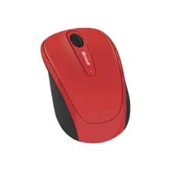 MS Wireless Mobile Mouse 3500 flame red gloss (ML)