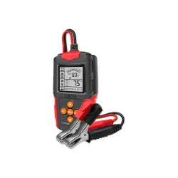 QOLTEC 52484 Cyfrowy tester akumulatora z wyświetlaczem LCD 12V 24V 3Ah200Ah