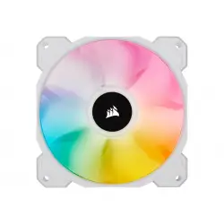 CORSAIR SP120 RGB ELITE White 120mm RGB LED Fan with AirGuide Triple Pack