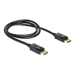 DELOCK 82423 Delock kabel Displayport M/M 1m gold