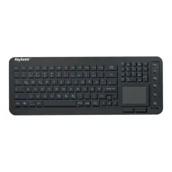 KEYSONIC KSK-6231INEL IcyBox KeySonic klawiatura wodoodporna, touchpad, USB, przemysłowa IP68, Czarna