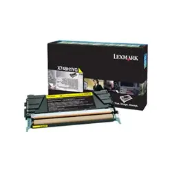 LEXMARK 24B5703 Toner Lexmark yellow zwrotny 10000 str. XS748