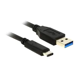 DELOCK 83870 Delock Kabel USB 3.1 AM -> USB type-C Gen 2 (10GB/s) 1m Black