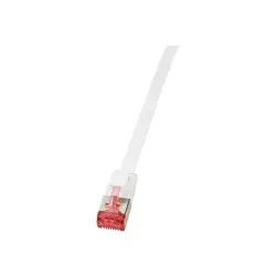 LOGILINK CF2021S LOGILINK - Płaski Patch cord U/FTP 6 PIMF dł.0,5m biały