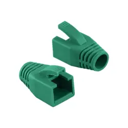 LOGILINK MP0035G LOGILINK - Osłonki wtyku RJ45 Cat.6, kol. zielony - 50szt.