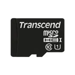 TRANSCEND TS16GUSDCU1 Transcend karta pamięci Micro SDHC 16GB Class 10 UHS-I U1 Full HD