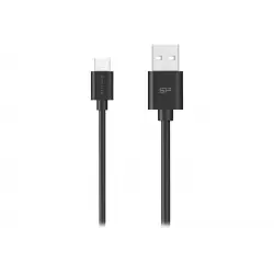 SILICON POWER Kabel microUSB - USB Boost Link LK30 1M 2.4A Czarny