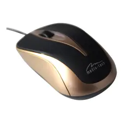 MEDIATECH MT1091MO PLANO - Optical mouse 800 cpi, 3 buttons + scrolling wheel, USB interface