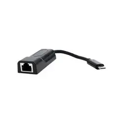 GEMBIRD A-CM-LAN-01 Gembird karta sieciowa USB-C/adapter USB-C do LAN Gigabit, czarny