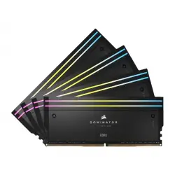 CORSAIR DOMINATOR TITANIUM RGB 64GB 4x16GB DDR5 6400MT/s DIMM Unbuffered 32-40-40-84 Std PMIC XMP 3.0 Black Heatspreader 1.4V