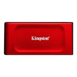 KINGSTON XS1000R 2TB SSD Pocket-Sized USB 3.2 Gen 2 External Solid State Drive Red