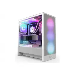 NZXT Obudowa H5 Flow RGB 2024 midi tower biała