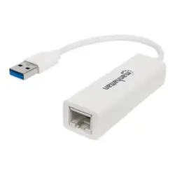 MANHATTAN 506847 Manhattan Karta sieciowa adapter USB 3.0 na Gigabit 10/100/1000 Mbps RJ45