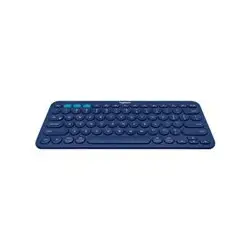 LOGITECH K380 Multi-Device Bluetooth Keyboard - BLUE - UK - INTNL