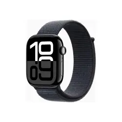 APPLE Watch Series 10 GPS + Cellular 46mm Jet Black Aluminium Case with Ink Sport Loop