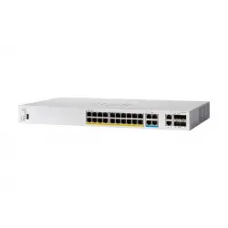 CISCO Catalyst 1300 24-Port Switch / 8-Port 2.5GE + 16-Port 1GE PoE+ with 375W power budget 4 x 10G SFP+ Uplinks