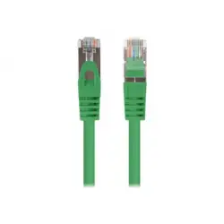 LANBERG Patchcord Cat.6 FTP 0.25m green 10-pack