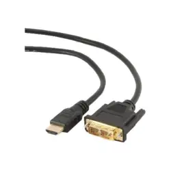 GEMBIRD CC-HDMI-DVI-7.5MC Gembird kabel HDMI DVI-DM (18+1) 7.5m