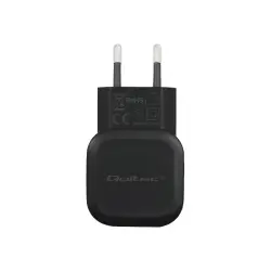 QOLTEC 50184 Qoltec Ładowarka sieciowa 12W 5V 2.4A USB + kabel USB typC