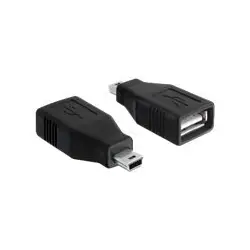 DELOCK 65277 Delock adapter USB A(F)-> USB MINI(M)