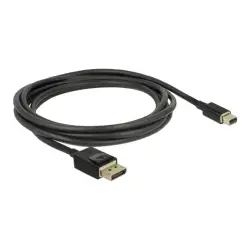 DELOCK 84928 Delock kabel Displayport (M) -> Displayport mini (M) v1.4 8K 2m czarny