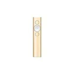 LOGITECH 910-004862 Logitech Spotlight(TM) Presentation Remote-2.4GHZ/BT-EMEA-GOLD LOGI