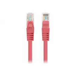 LANBERG Patchcord Cat.5e UTP 1m red 10-pack