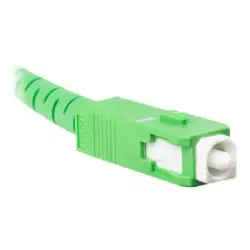 LANBERG fiber optic patchcord SM SC/APC-SC/APC simplex 5m LSZH g657b3 3.0mm white