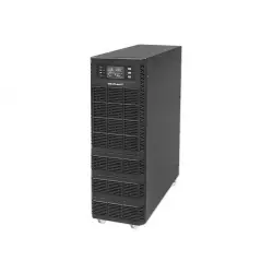 QOLTEC 52284 Zasilacz awaryjny UPS / 10kVA / 10000W / Power factor 1.0 / LCD / EPO / USB / Online