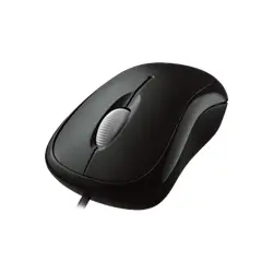 MICROSOFT 4YH-00007 Basic Opticall Mouse for Bsnss PS2/USB EMEA Hdwr For Bsnss Black