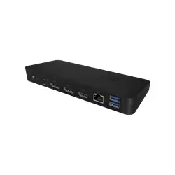 ICY BOX IB-DK2405-C Type-C Notebook Docking Station with triple video output