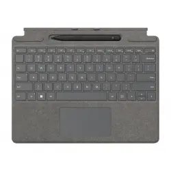 MS Surface Pro8/9 TypeCover + Pen Bundle Platinum Silver English International