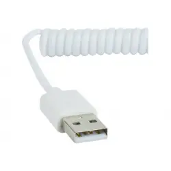 GEMBIRD CC-mUSB2C-AMBM-6-W Gembird Micro-USB 2.0 spirala, 1.8m, biały