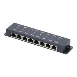 EXTRALINK PoE injector 8 portowy