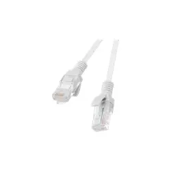 LANBERG PCU6-20CC-0100-S Lanberg Patchcord RJ45, kat. 6, UTP, 1m, szary, op. zbiorcze 10 szt