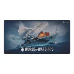 NATEC GENESIS Podkładka pod mysz Carbon 500 Maxi World of Warships Błyskawica 900x450mm
