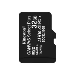 KINGSTON SDCS2/32GBSP Kingston 32GB micSDHC Canvas Select Plus 100R A1 C10 Single Pack w/o ADP